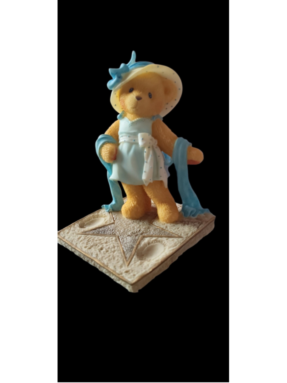 NIB Cherished Teddies Bette You Are The Star Of The Show Figurine Blue 533637